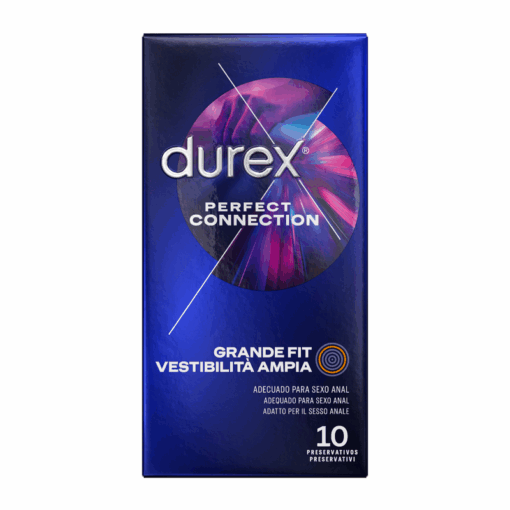 DUREX – PERFECT CONNECTION EXTRA LUBRICACION SILICONA 10 UNIDADES - intimamenities.com
