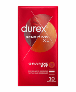 DUREX – PRESERVATIVOS SENSITIVO XL 10 UNIDADES - intimamenities.com