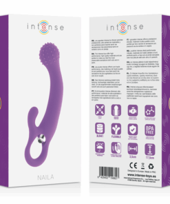 INTENSE – NAILA VIBRATING SILICONE LILA - intimamenities.com