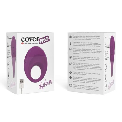 COVERME – DYLAN ANILLO RECARGABLE COMPATIBLE CON WATCHME WIRELESS TECHNOLOGY - intimamenities.com