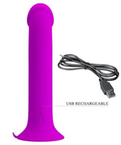 PRETTY LOVE – MURRAY VIBRADOR Y ESTIMULADOR PUNTO G MORADO - intimamenities.com