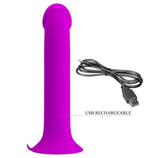PRETTY LOVE – MURRAY VIBRADOR Y ESTIMULADOR PUNTO G MORADO - intimamenities.com