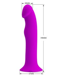 PRETTY LOVE – MURRAY VIBRADOR Y ESTIMULADOR PUNTO G MORADO - intimamenities.com
