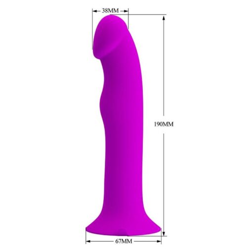 PRETTY LOVE – MURRAY VIBRADOR Y ESTIMULADOR PUNTO G MORADO - intimamenities.com