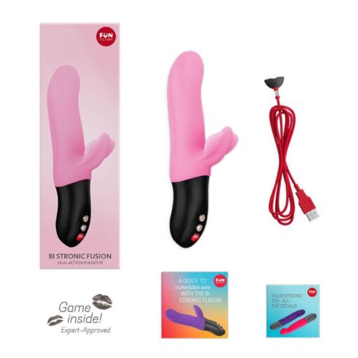 FUN FACTORY – BI STRONIC FUSION CANDY ROSE - intimamenities.com