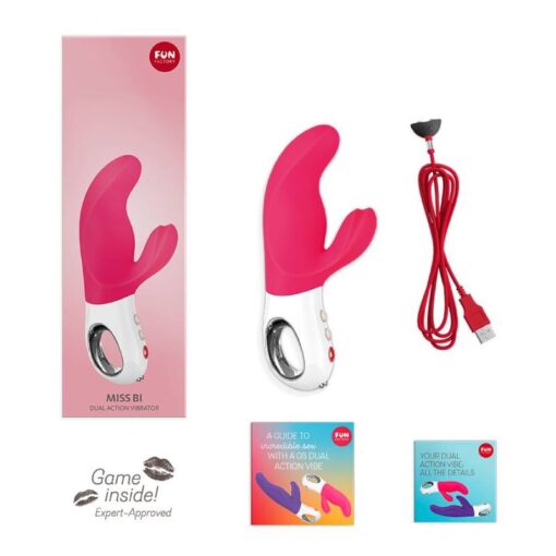 FUN FACTORY – MISS BI ROSA/BLANCO - intimamenities.com