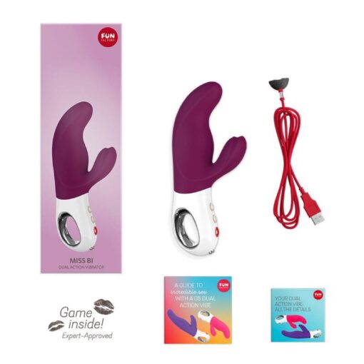 FUN FACTORY – MISS BI UVA/BLANCO - intimamenities.com