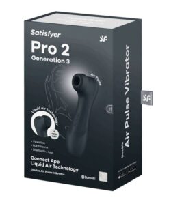 SATISFYER – PRO 2 GENERACIÓN 3 NEGRO BLUETOOTH & APP - intimamenities.com