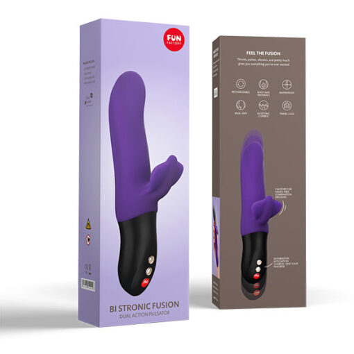 FUN FACTORY – BI STRONIC FUSION VIOLETA - intimamenities.com