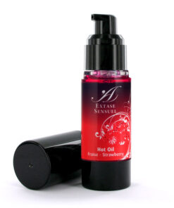 EXTASE SENSUAL – ACEITE ESTIMULANTE CALOR FRESA 30 ML - intimamenities.com