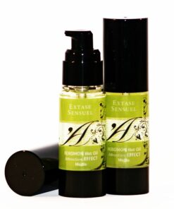 EXTASE SENSUAL – ACEITE MASAJE EFECTO CALOR CON FEROMONAS MOJITO 30 ML - intimamenities.com