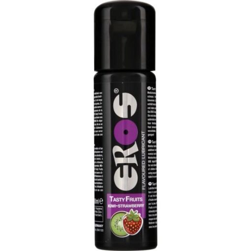 EROS – TASTY FRUITS LUBRICANTE FRESA Y KIWI 100 ML - intimamenities.com