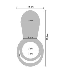 XOCOON – ANILLO VIBRADOR PARA PAREJAS VERDE - intimamenities.com