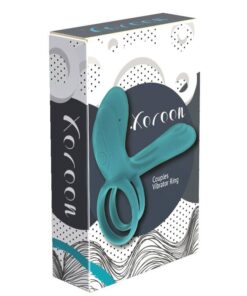 XOCOON – ANILLO VIBRADOR PARA PAREJAS VERDE - intimamenities.com