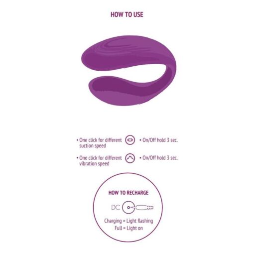 XOCOON – BOUND LOVE VIBRADOR PARA PAREJAS MORADO - intimamenities.com