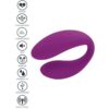 XOCOON – BOUND LOVE VIBRADOR PARA PAREJAS MORADO - intimamenities.com