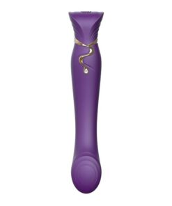 ZALO – QUEEN G-SPOT PULS WAVE VIBE MORADO - intimamenities.com