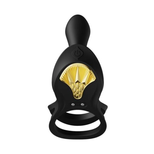 ZALO – BAYEK ANILLO VIBRADOR CONTROL REMOTO PAREJAS NEGRO - intimamenities.com