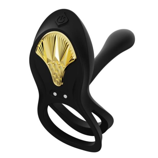 ZALO – BAYEK ANILLO VIBRADOR CONTROL REMOTO PAREJAS NEGRO - intimamenities.com