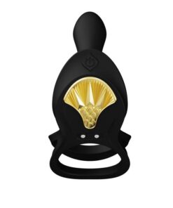 ZALO – BAYEK ANILLO VIBRADOR CONTROL REMOTO PAREJAS NEGRO - intimamenities.com