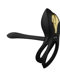 ZALO – BAYEK ANILLO VIBRADOR CONTROL REMOTO PAREJAS NEGRO - intimamenities.com