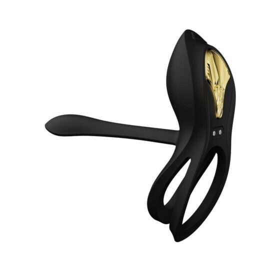 ZALO – BAYEK ANILLO VIBRADOR CONTROL REMOTO PAREJAS NEGRO - intimamenities.com