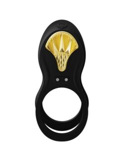 ZALO – BAYEK ANILLO VIBRADOR CONTROL REMOTO PAREJAS NEGRO - intimamenities.com