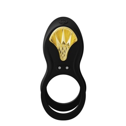 ZALO – BAYEK ANILLO VIBRADOR CONTROL REMOTO PAREJAS NEGRO - intimamenities.com
