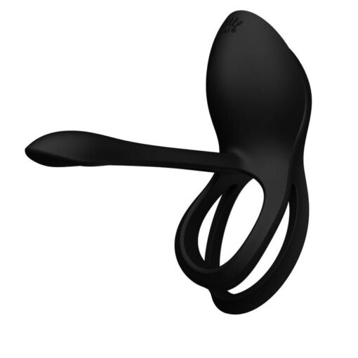 ZALO – BAYEK ANILLO VIBRADOR CONTROL REMOTO PAREJAS NEGRO - intimamenities.com