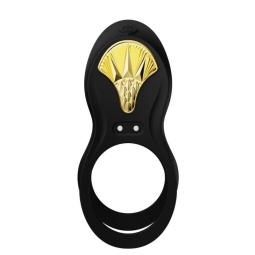 ZALO – BAYEK ANILLO VIBRADOR CONTROL REMOTO PAREJAS NEGRO - intimamenities.com