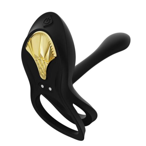 ZALO – BAYEK ANILLO VIBRADOR CONTROL REMOTO PAREJAS NEGRO - intimamenities.com