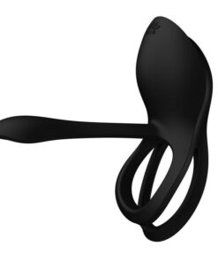 ZALO – BAYEK ANILLO VIBRADOR CONTROL REMOTO PAREJAS NEGRO - intimamenities.com