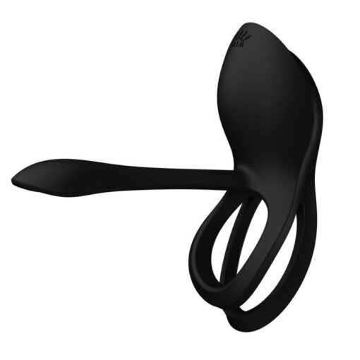 ZALO – BAYEK ANILLO VIBRADOR CONTROL REMOTO PAREJAS NEGRO - intimamenities.com