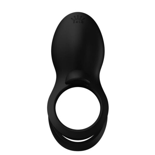 ZALO – BAYEK ANILLO VIBRADOR CONTROL REMOTO PAREJAS NEGRO - intimamenities.com