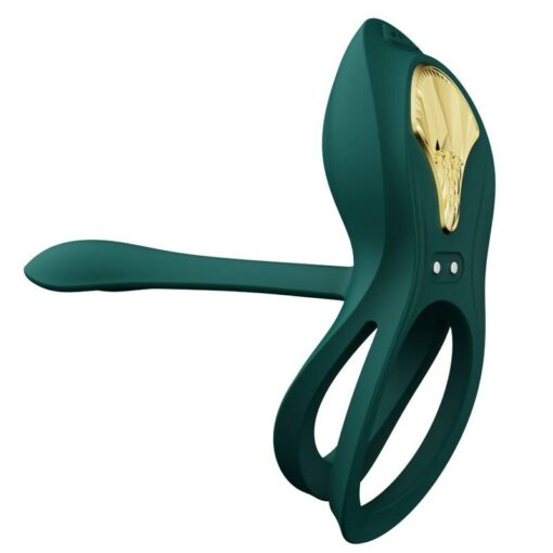 ZALO – BAYEK ANILLO VIBRADOR CONTROL REMOTO PAREJAS VERDE - intimamenities.com