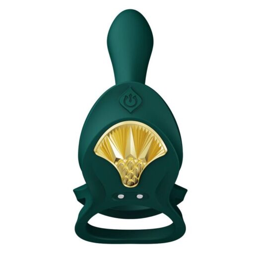 ZALO – BAYEK ANILLO VIBRADOR CONTROL REMOTO PAREJAS VERDE - intimamenities.com