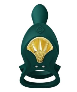 ZALO – BAYEK ANILLO VIBRADOR CONTROL REMOTO PAREJAS VERDE - intimamenities.com