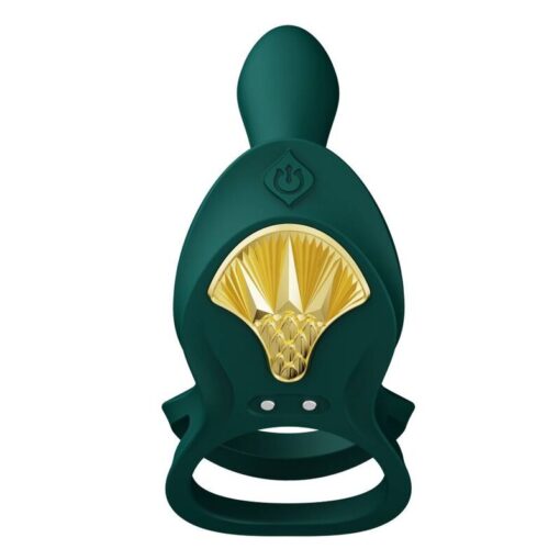 ZALO – BAYEK ANILLO VIBRADOR CONTROL REMOTO PAREJAS VERDE - intimamenities.com