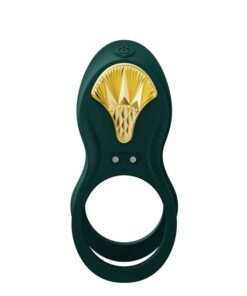 ZALO – BAYEK ANILLO VIBRADOR CONTROL REMOTO PAREJAS VERDE - intimamenities.com