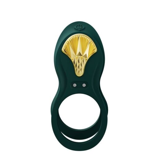 ZALO – BAYEK ANILLO VIBRADOR CONTROL REMOTO PAREJAS VERDE - intimamenities.com