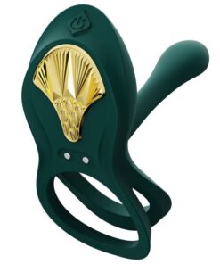 ZALO – BAYEK ANILLO VIBRADOR CONTROL REMOTO PAREJAS VERDE - intimamenities.com
