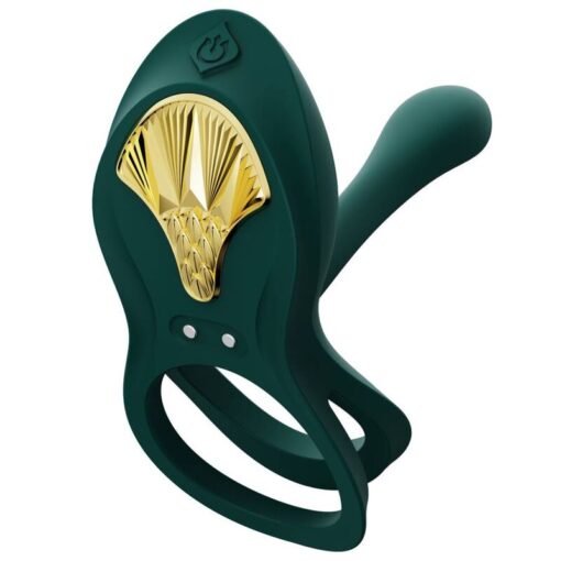 ZALO – BAYEK ANILLO VIBRADOR CONTROL REMOTO PAREJAS VERDE - intimamenities.com