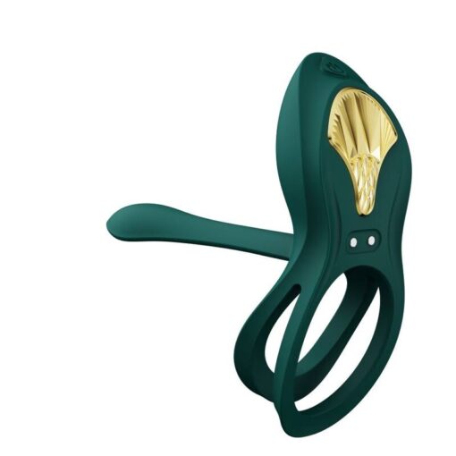 ZALO – BAYEK ANILLO VIBRADOR CONTROL REMOTO PAREJAS VERDE - intimamenities.com