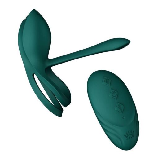 ZALO – BAYEK ANILLO VIBRADOR CONTROL REMOTO PAREJAS VERDE - intimamenities.com