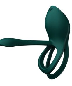 ZALO – BAYEK ANILLO VIBRADOR CONTROL REMOTO PAREJAS VERDE - intimamenities.com