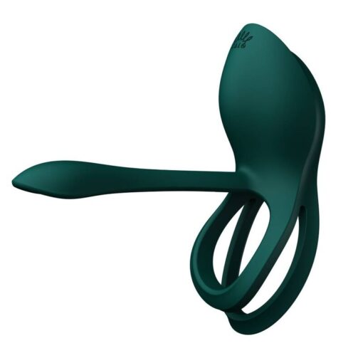 ZALO – BAYEK ANILLO VIBRADOR CONTROL REMOTO PAREJAS VERDE - intimamenities.com