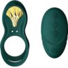 ZALO – BAYEK ANILLO VIBRADOR CONTROL REMOTO PAREJAS VERDE - intimamenities.com