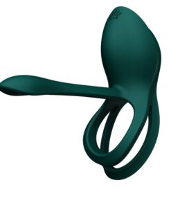 ZALO – BAYEK ANILLO VIBRADOR CONTROL REMOTO PAREJAS VERDE - intimamenities.com