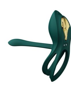 ZALO – BAYEK ANILLO VIBRADOR CONTROL REMOTO PAREJAS VERDE - intimamenities.com