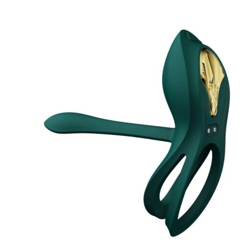 ZALO – BAYEK ANILLO VIBRADOR CONTROL REMOTO PAREJAS VERDE - intimamenities.com